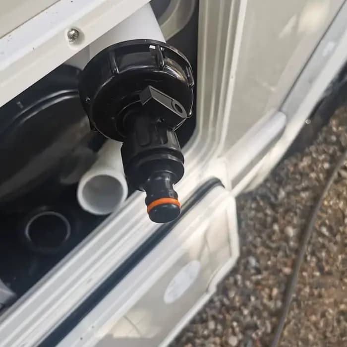 Connecteur d'eau de jardin de tuyau d'adaptateur de assujetIBC, filetage grossier, pièces de raccord