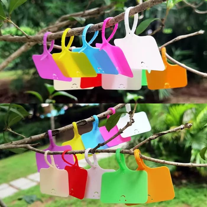 Étiquettes de plantes en plastique réutilisables pour jardin, 30 à 100 pièces, étiquettes de signe d