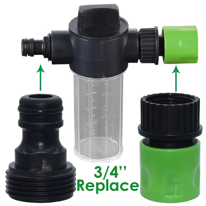 KESLA-Adaptateur Fileté pour Tuyau d'Irrigation Goutte à Goutte, Connecteur Rapide pour Tuyau PE de 