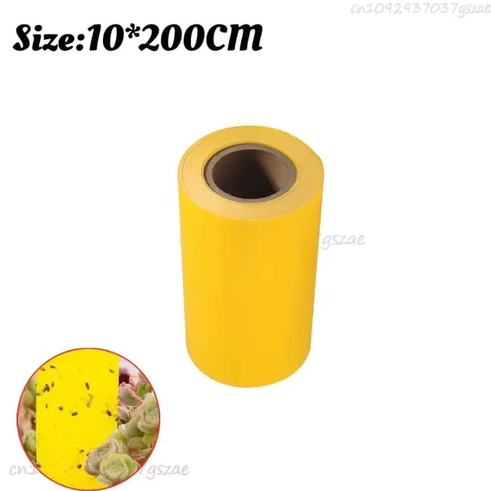 Piège à insectes extérieur pour frelons, ruban adhésif double face super résistant jaune pour arbres