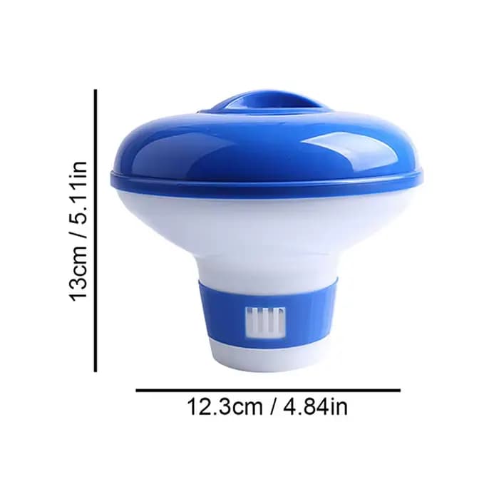 Flotteur distributeur automatique de produits chimiques pour piscine, pour comprimés de chlore et de