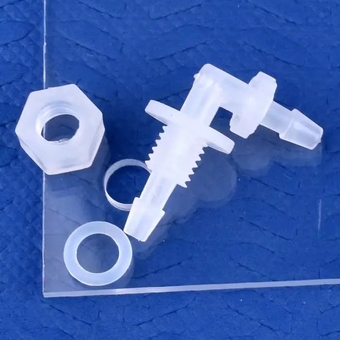 Joint coudé et écrou en silicone M6 ~ G1/2 à 200-2.4mm PP Wildoda, joint torique d'irrigation pour a