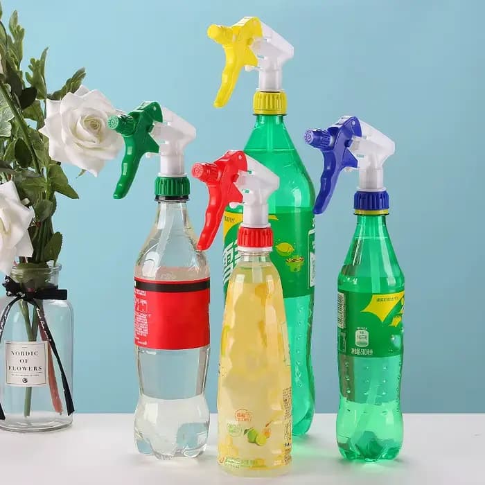 Tête de pulvérisation supérieure en paille épaisse et longue, buse universelle pour le jardinage, dé