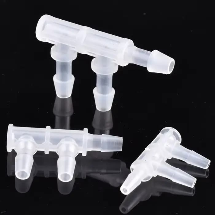 Connecteur à trois voies de type F, côté PP 2.4mm ~ 9.5mm, Joint de tuyau d'eau, tuyau d'aquarium, s