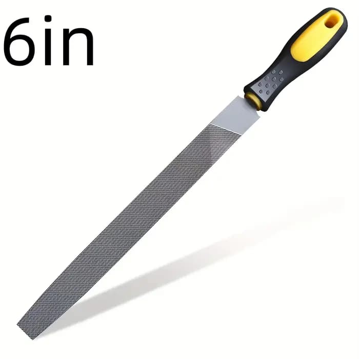 Jeu d'outils de meulage, lime triangulaire diamantée en alliage pour le travail du bois, lime à dent