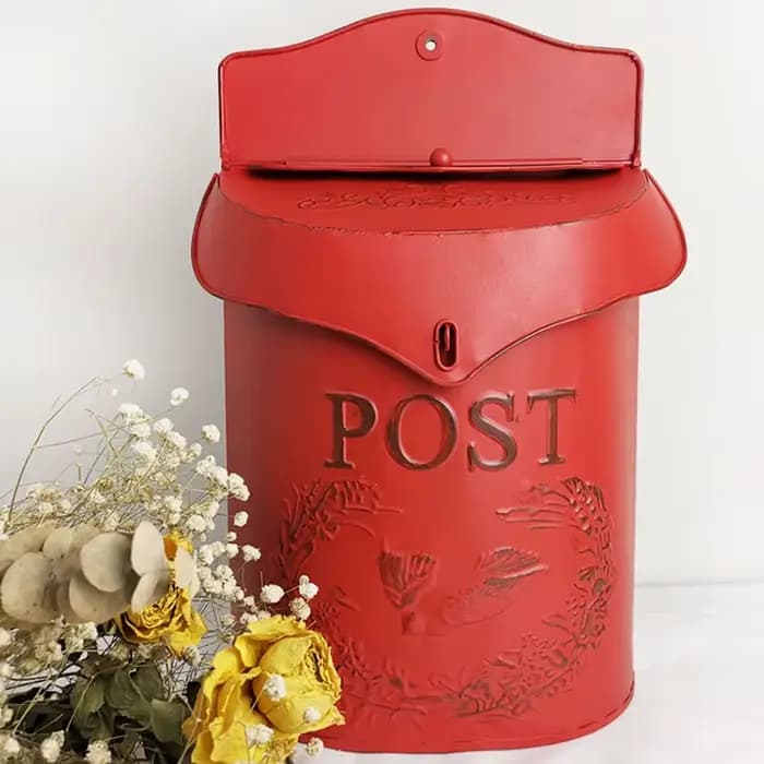 Boîte aux lettres d'extérieur Vintage pour cour, artisanat de décoration, boîtes aux lettres de sugg