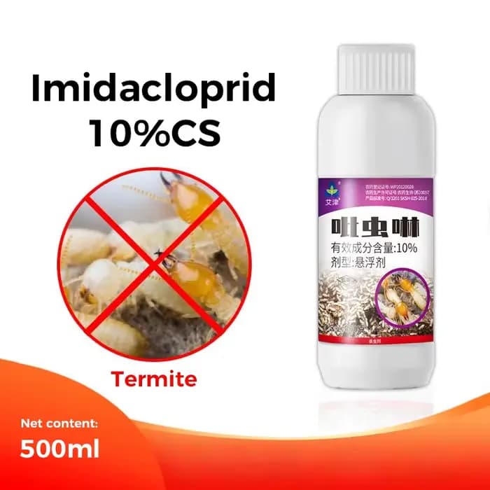 Aijin 10% Imidaclopride SC - Insecticide non répulsif contre les termites pour le bois, l'extérieur 