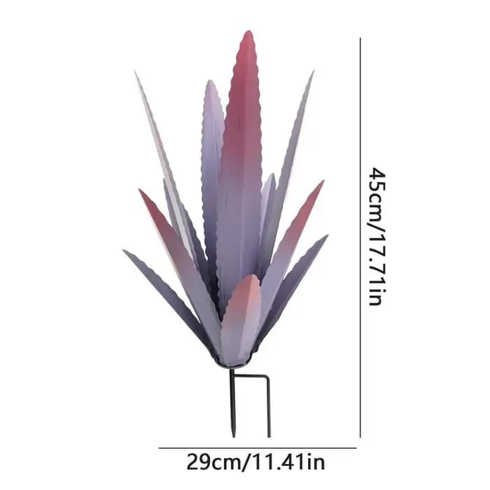 Sculpture de plante d'agave en métal, bricolage de plante, décoration d'intérieur, statue d'art de c
