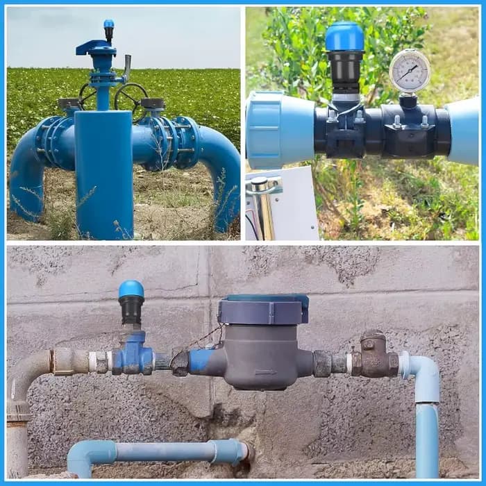 Lot de 2 vannes de purge d'air 3/4 pouce à filetage mâle pour économie d'eau dans les systèmes d'irr