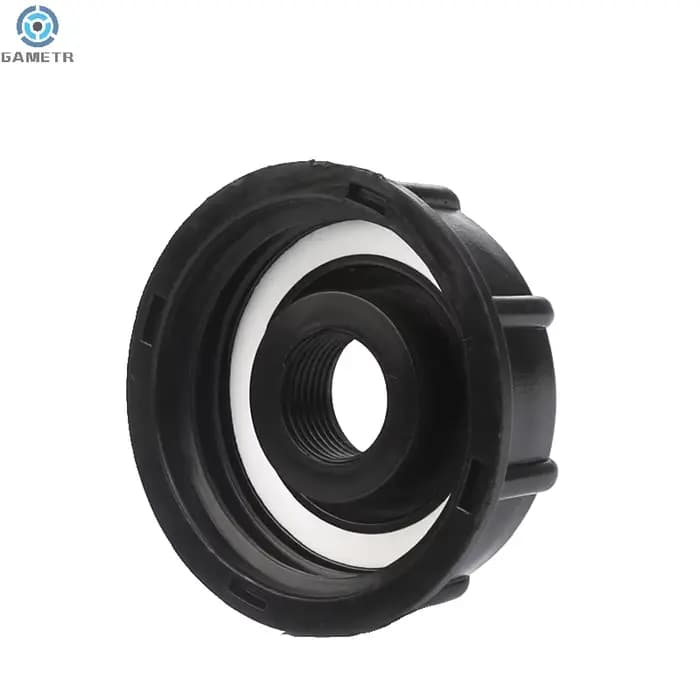 Accessoires pour réservoir IBC, filetage grossier S60X6, filetage femelle 60 mm vers 1/2\", 3/4\", 1