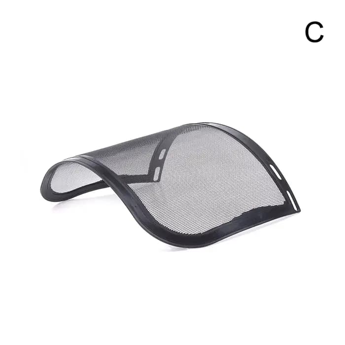 Casque de sécurité pour coupe gazon de jardin, chapeau avec masque de Protection complet en maille p