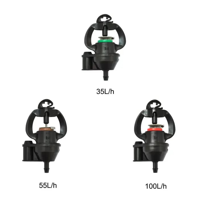 Arroseurs à contrôle de débit PC 35L 55L et 100L, 10 pièces, Irrigation agricole avancée, vergers, p