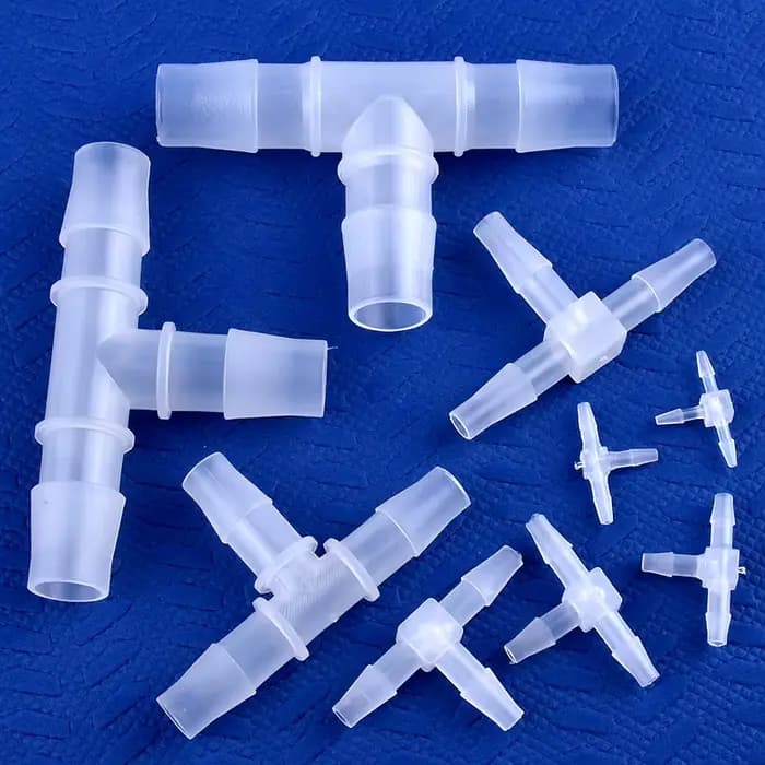 Connecteurs en T en plastique PP, diamètre extérieur 1,6 à 15,8 mm, pour système d'irrigation, racco