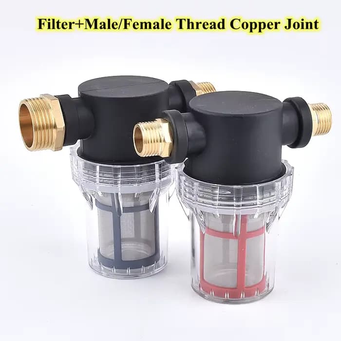 1/2 Inch Garden Watering Filter Agricultural Irrigation Impurity Prefilter Aquarium Tank Water Pump 