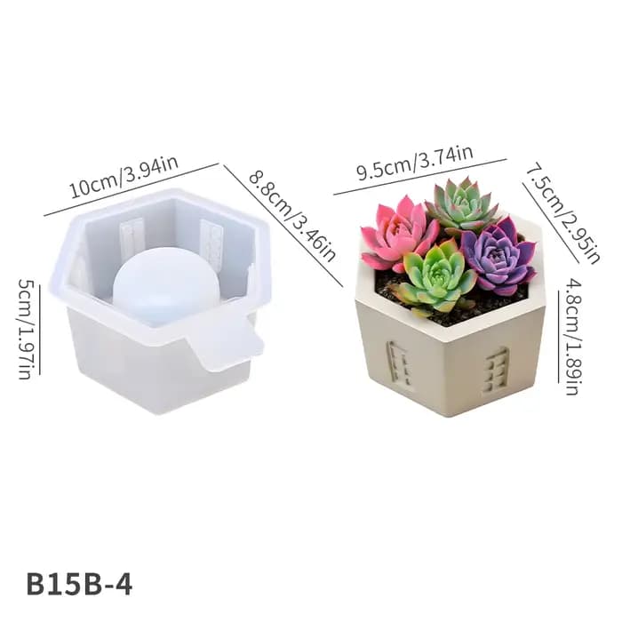 Moule de Pot de fleur en ciment Multiple, bricolage de jardinières du moyen-orient, décorations de b