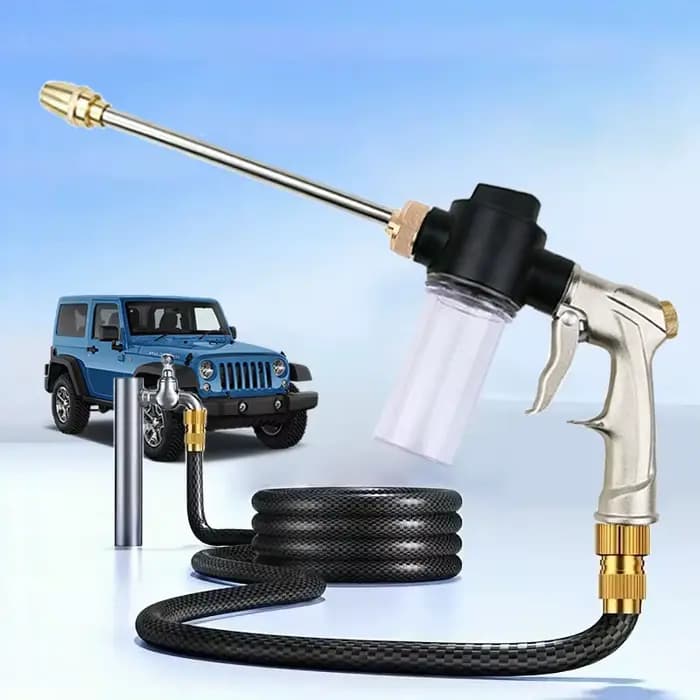 Buse de tuyau d'eau de jardin, buse d'irrigation de pelouse, pistolet à eau de lavage de voiture à h
