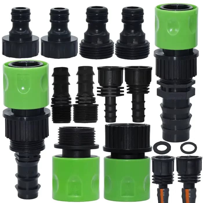KESLA-Adaptateur Fileté pour Tuyau d'Irrigation Goutte à Goutte, Connecteur Rapide pour Tuyau PE de 