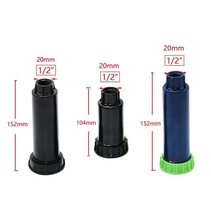 Arroseur Popup pour pelouse et jardin, 90/180/360 degrés, buse de réfraction agricole pour l'arrosag