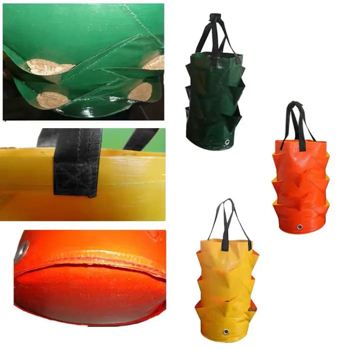 Sac de planteur de fleurs de pommes de terre, pot réutilisable, sacs pour légumes et fleurs, extérie