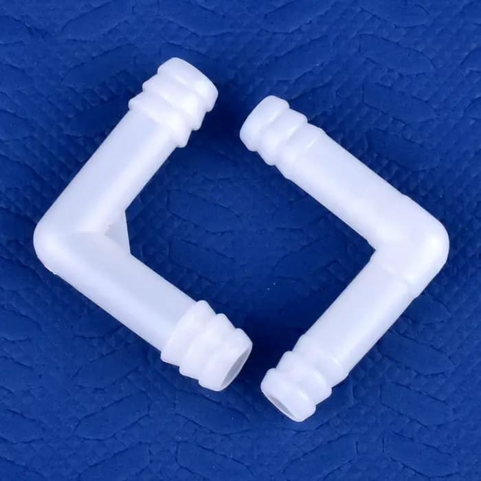 Connecteur coudé PE 8mm 10mm, 5 à 500 pièces, réservoir d'aquarium, pompe à Air, tuyau, Joint pagode
