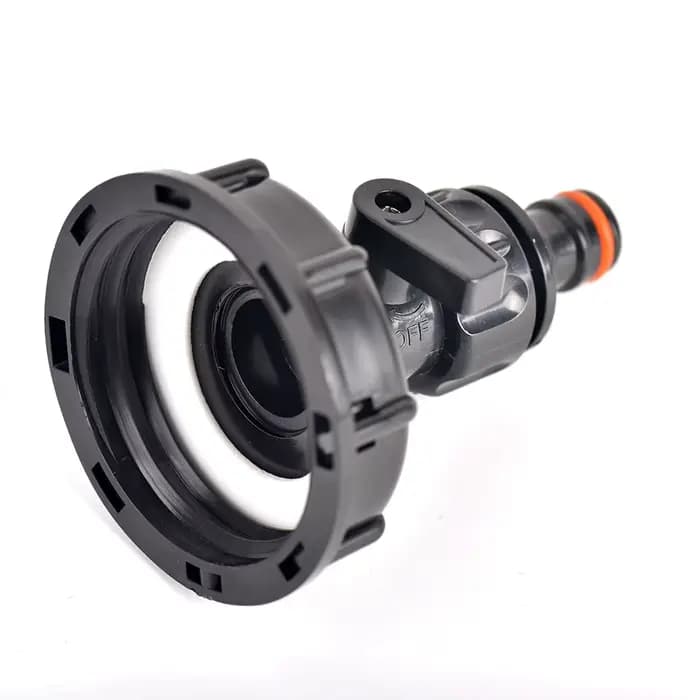 Connecteur d'eau de jardin de tuyau d'adaptateur de assujetIBC, filetage grossier, pièces de raccord