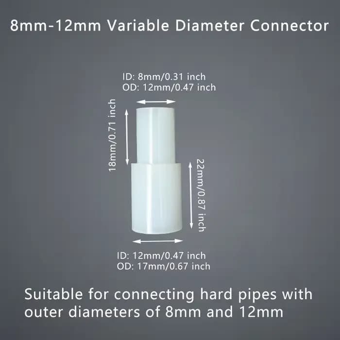 Joint de réparation Flexible en Silicone, 1 pièce, 5 pièces, diamètre réducteur, connecteur de Tube 
