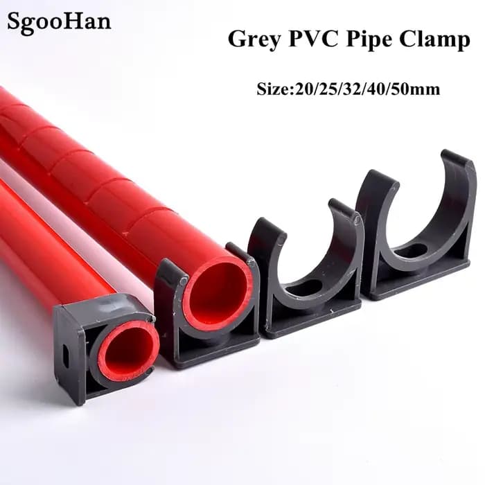 Connecteur de serrage de tuyau en PVC, diamètre intérieur 20 ~ 40mm, 2 à 20 pièces, adaptateur d'arr