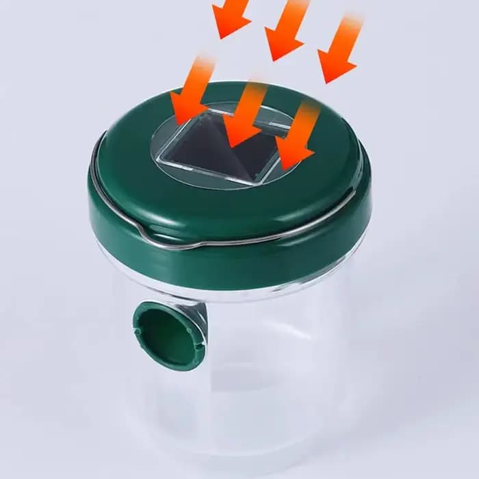 LED à alimentation solaire tueur d'insectes moustique Zapper piège suspendu extérieur sûr Non toxiqu