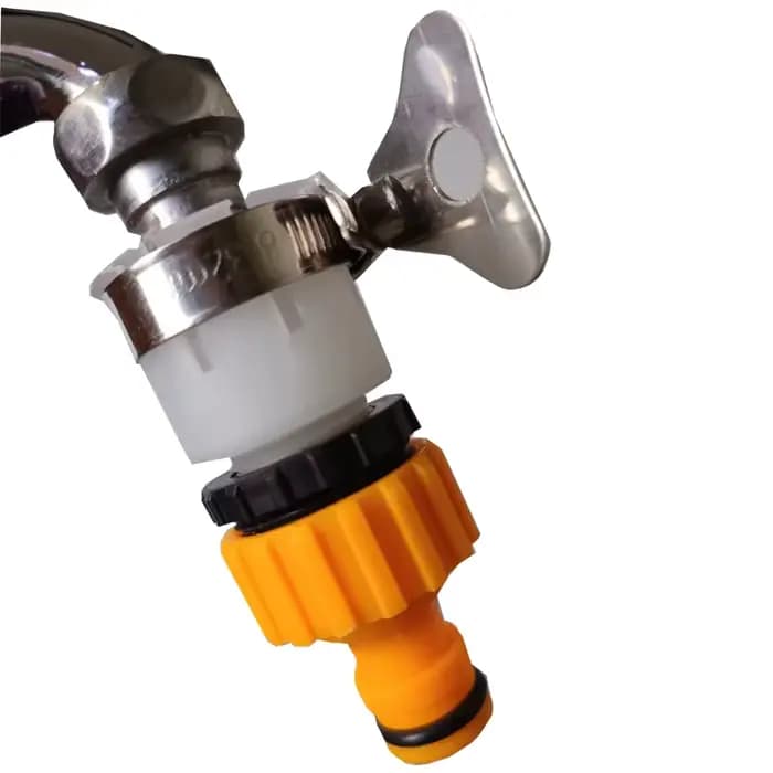 Adaptateur de robinet d'eau universel Durable, raccord de tuyau en plastique, raccord rapide pour le