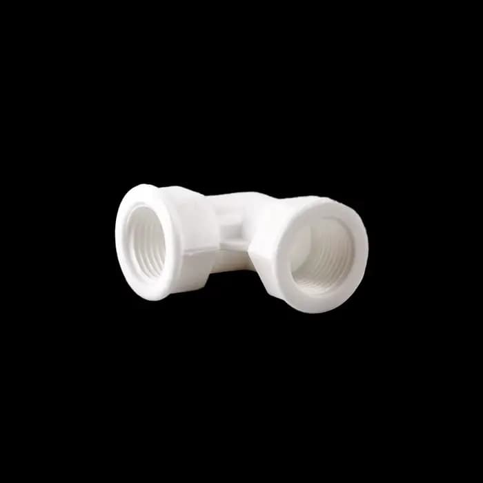 Connecteur en T à coude droit en PVC, 1/2 "~ 1", filetage mâle/femelle, chemin égal/beverer, connect