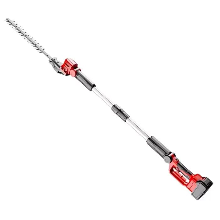 Taille-haie télescopique sans fil 18V, 1,8 m, avec lame de 450 mm pour la taille des feuilles de thé
