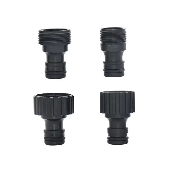 Connecteur d'Eau de Jardin à Filetage Mâle et Femelle de 1/2 et 3/4 Pouces, Accessoire pour Pompe Pr