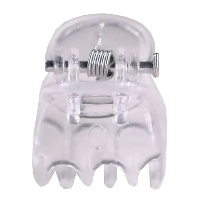 20-100 pièces Clips de plantes de jardin transparents en plastique transparent 6 griffes orchidée pi