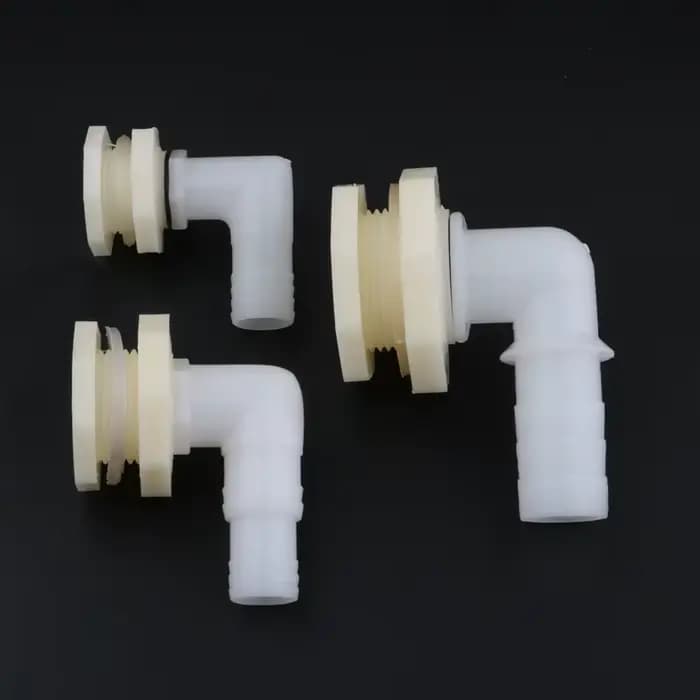 Connecteur de couplage de Drainage coudé à 90 degrés, 1/2 "3/4" à 20/25mm, adaptateurs de vidange d'