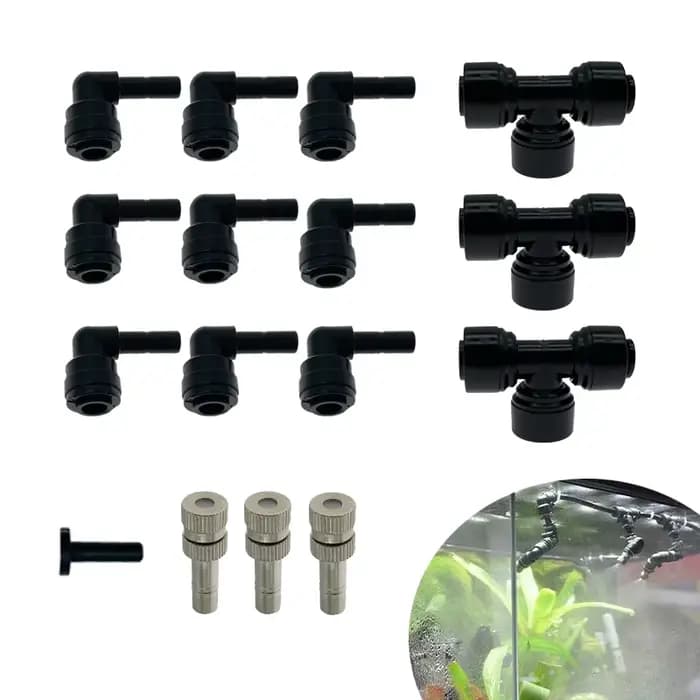 Buse de Terrarium pour Reptiles, Brumisateur Réglable à 360 °, Système de Refroidissement pour Anima
