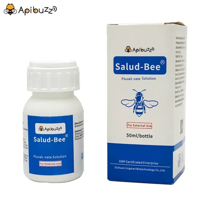 Outils pour ruchers humides et pluvieux | SALUD-BEE 20 % EW Tau-fluvalinat liquide d'entretien pour 