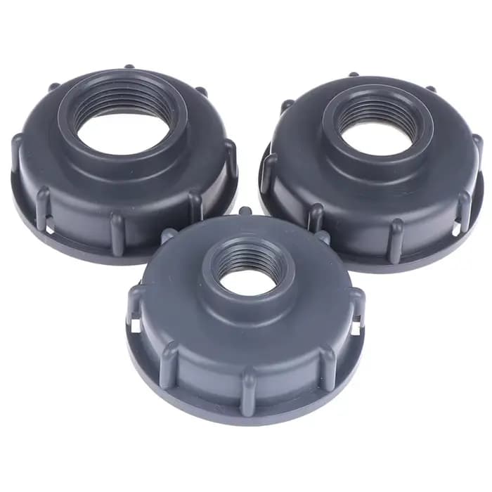 Connecteur adaptateur de réservoir Ibc Durable, 1 pièce, capuchon fileté grossier S60X6, filetage fe