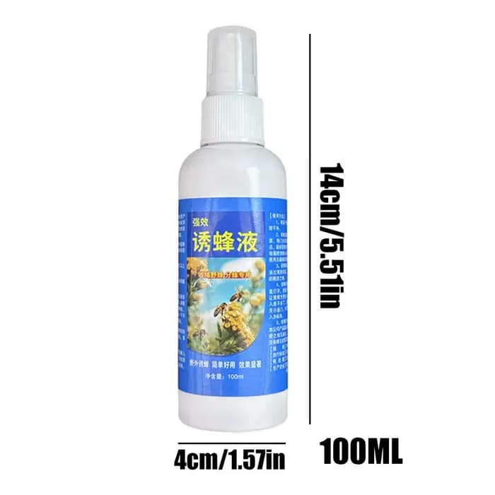 Attractant pour abeilles 100 ml, outil d'apiculture, attrape-abeilles sauvages d'extérieur, liquide 