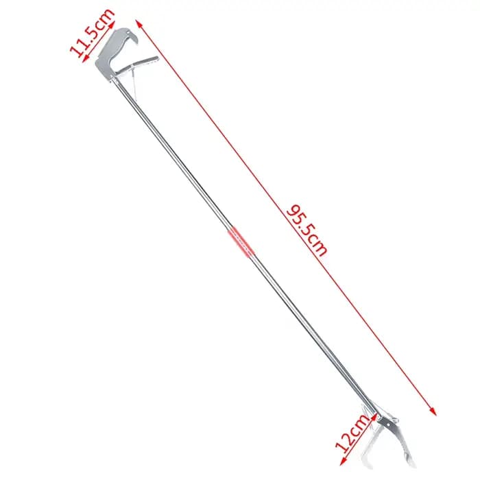 Pince serpent pliable de 1.2m, outil de ramassage facile à atteindre, Clip poubelle pliable