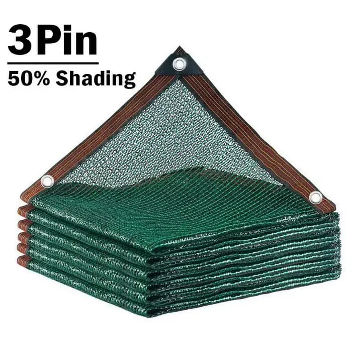 Filet d'ombrage vert noirâtre HDPE, ombre à pergola extérieure, couverture en maille, vert foncé, ba