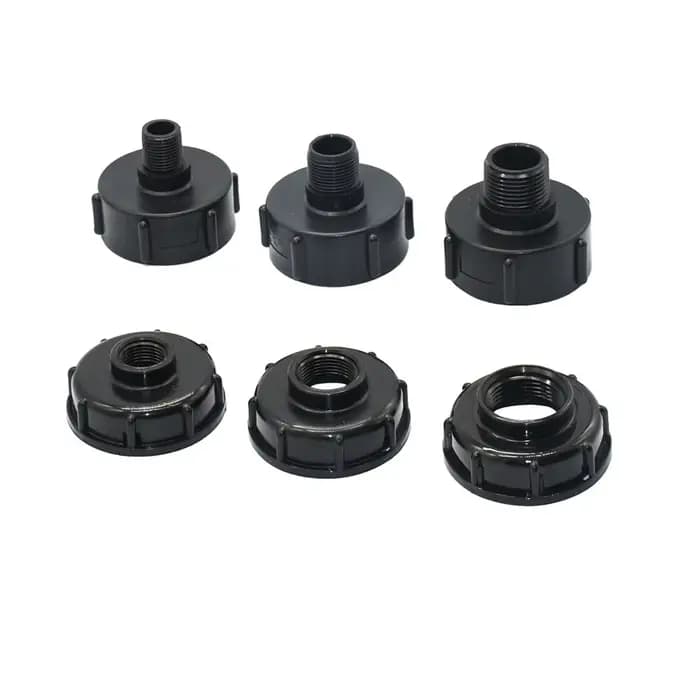 Adaptateur de réservoir IBC S60 x 1/2 "3/4' 1" 1.5 2 "63/75/80/100mm, connecteur fileté, baril de to
