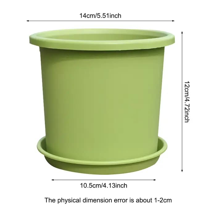 Grand pot de plantation en plastique PP épais, pot de fleurs pour roses, hortensias, tournesols, pla