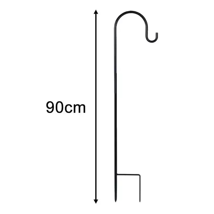 Crochets de berger 90/100/120cm, crochet artisanal pour plantes, pour suspendre des lumières solaire