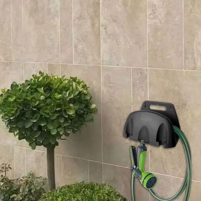 Support mural de tuyau d'eau durable, cintre en métal pour l'extérieur