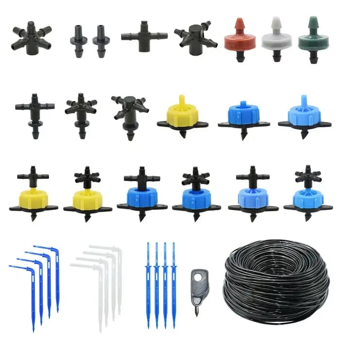 2L 4L 8L goutteur Irrigation 2/4 voies flèche compte-gouttes connecteur croix séparateur d'eau émett