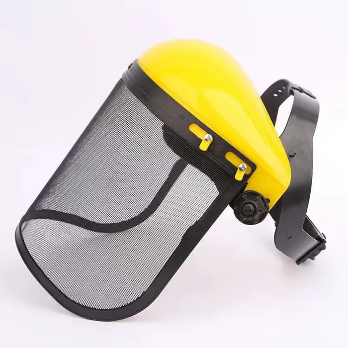 Casque de sécurité pour tondeuse Garden Enge, chapeau avec visière en maille intégrale pour l'exploi