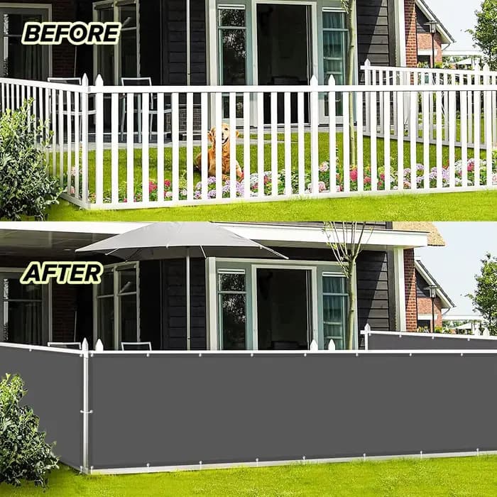 Couverture de clôture d'écran de confidentialité de balcon, Protection UV, pare-brise étanche résist