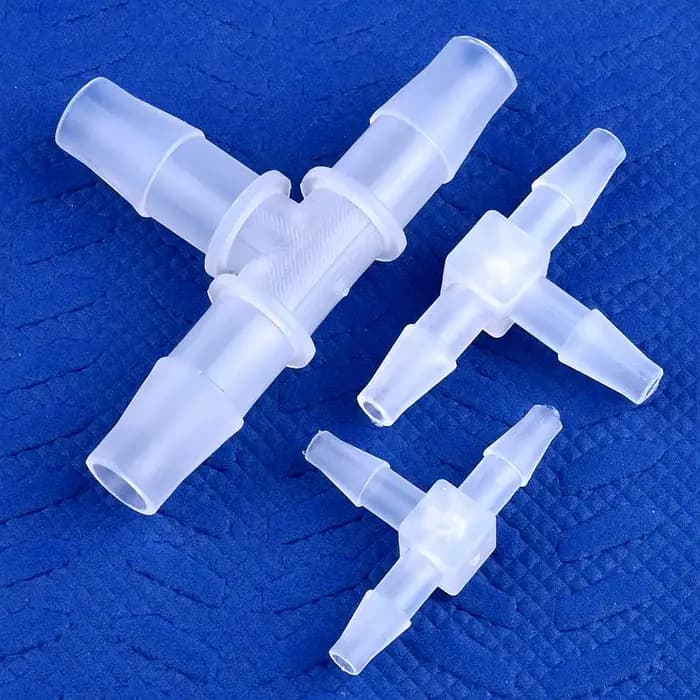 Johonneur de tuyau d'irrigation de jardin en plastique PP, adaptateur précieux, pompe à air, tuyau W