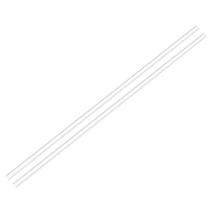 Tube acrylique transparent 50cm de longueur 6x8 8x10 10x12mm, 2 pièces, accessoires pour Aquarium, t