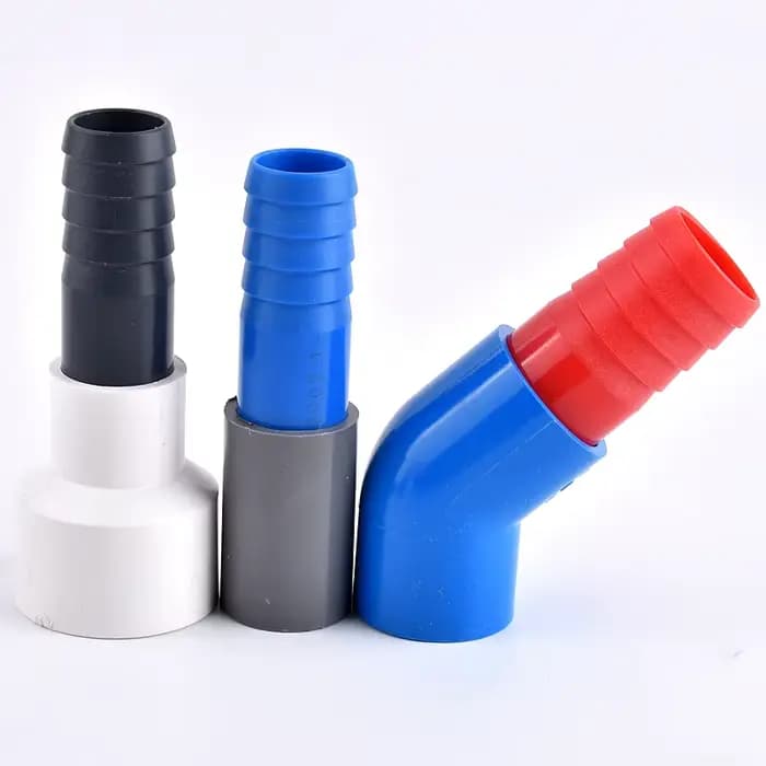 Connecteur pagode UPVC O.D 20mm 25mm 32mm, Joints de tuyaux d'irrigation de jardin, adaptateur de tu